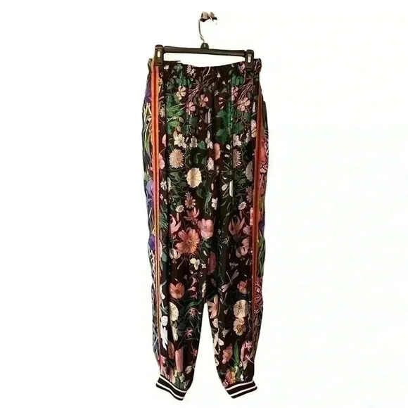 NWT Gucci Women's Black Silk Tiger Floral Print Harem Pant Trousers sz 28 - Picture 6 of 16